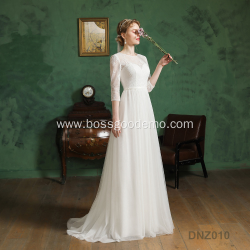 Best-selling Ladies Wedding Embroidery Bridal bride wedding Dress